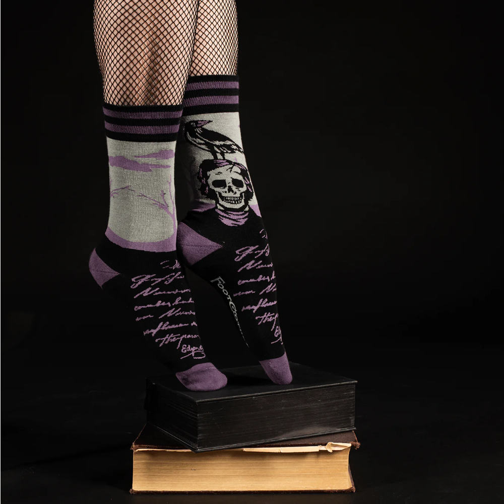 Footclothes - The Raven Poe Sokken - Multicolours
